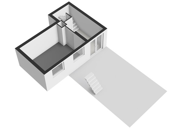 Floorplan - Bos en Lommerweg 27h, 1055 DK Amsterdam
